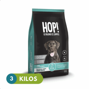 Balanceado Hop Perro Adulto Raza Medina y Grande 3kg