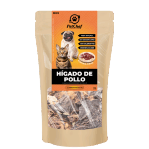 Hígado de pollo deshidratada 70gr