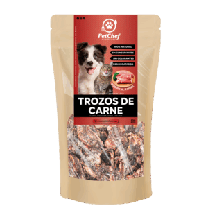Trozos de carne deshidratada 50gr