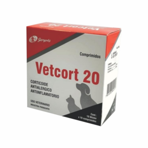 Vetcort 20/ por blíster