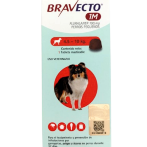 Bravecto 1M P 4,5 a 10kg.